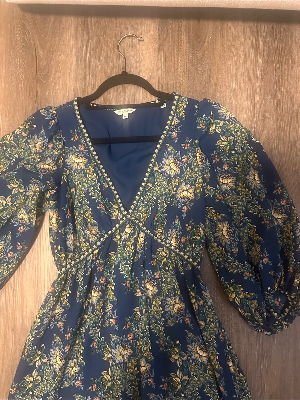 Women’s Max Studio Floral Maxi Dress size XS - Picture 3 of 7
